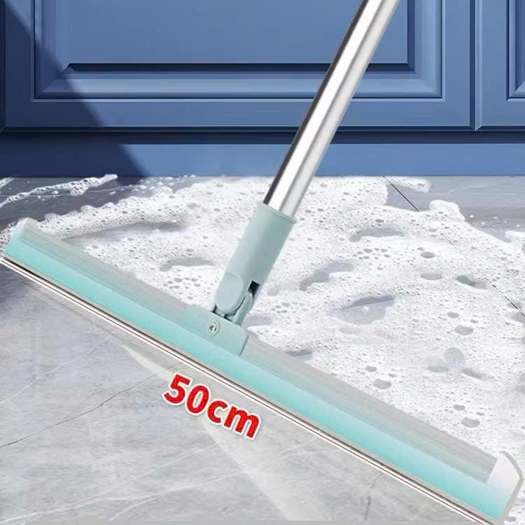 Chổi gạt nước lưỡi chổi bằng silicone mềm sàn nhà tắm 50CM chống trượt xoay 180 độ