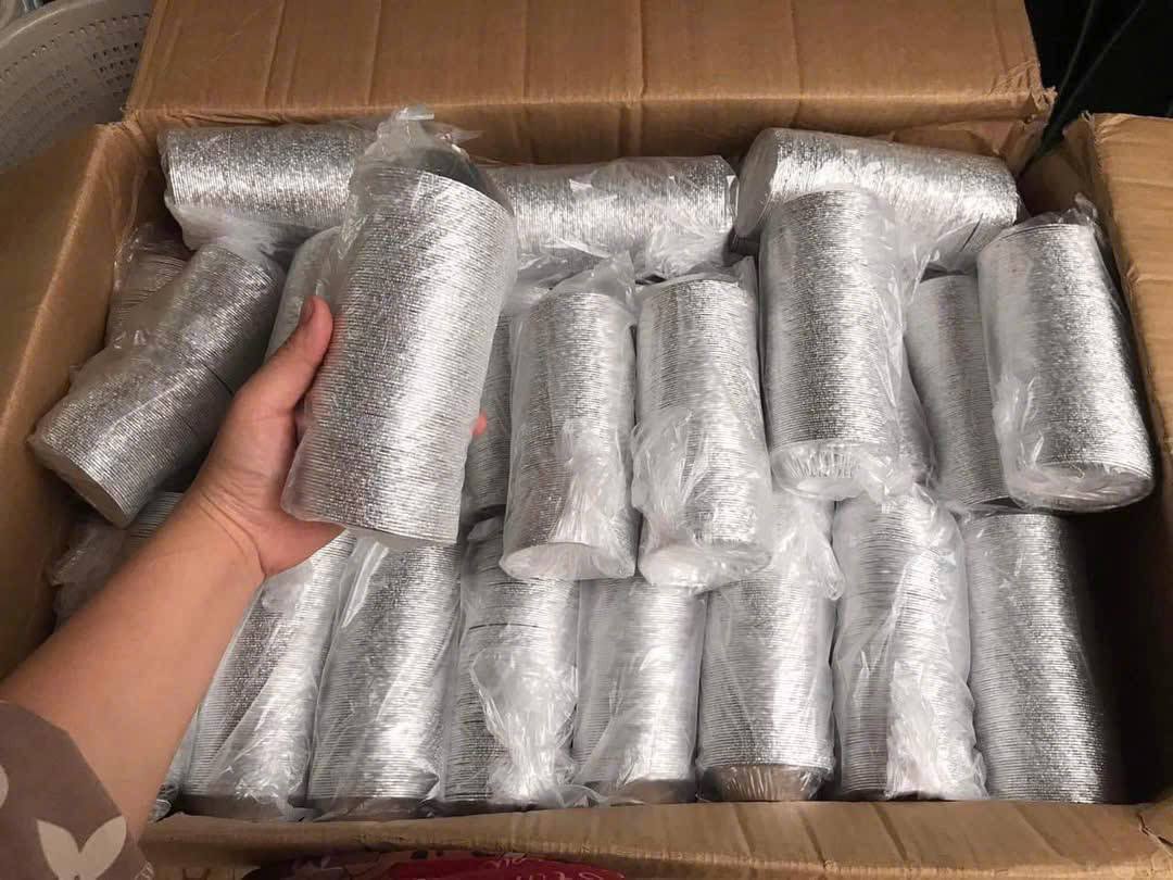 Set 250 Chén nhỏ Giấy Bạc