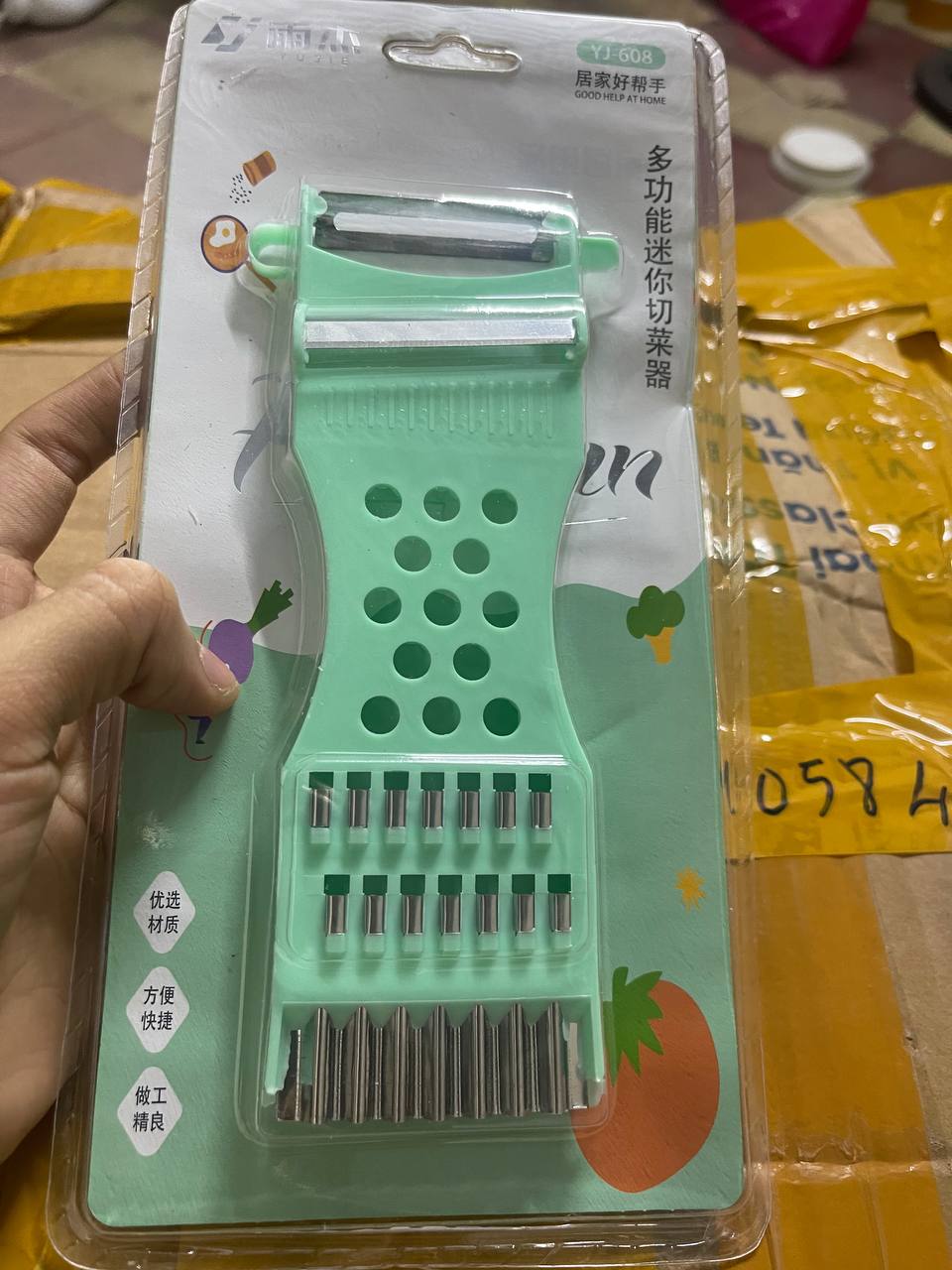 Dao bào sợi 5in1 loại xịn nhiều chức năng gọt vỏ , bào sợi , chặn rau củ