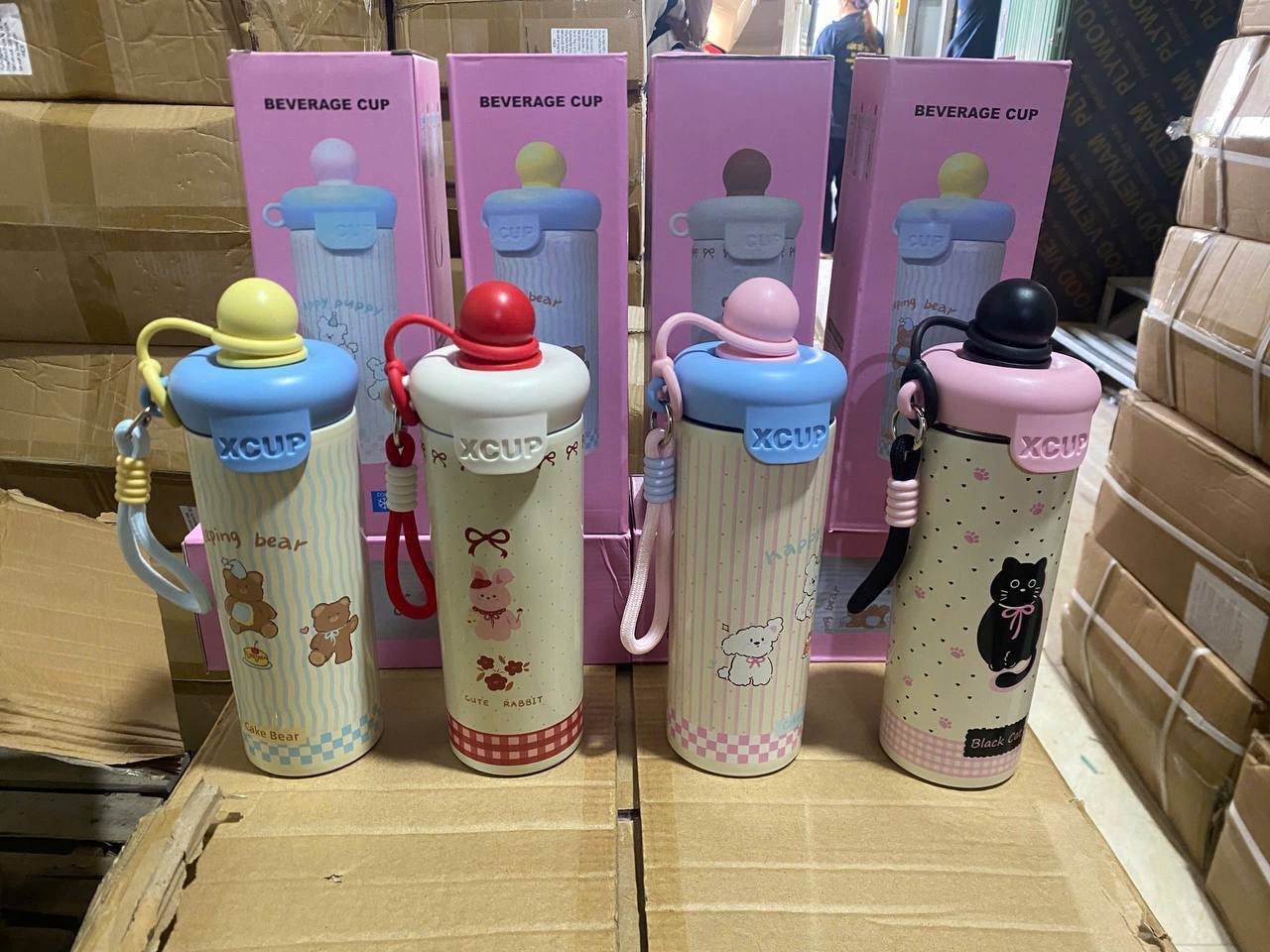 Bình giữ nhiệt X Cup ống hút INOX 316 dung tích 600ml giữ nhiệt nóng lạnh