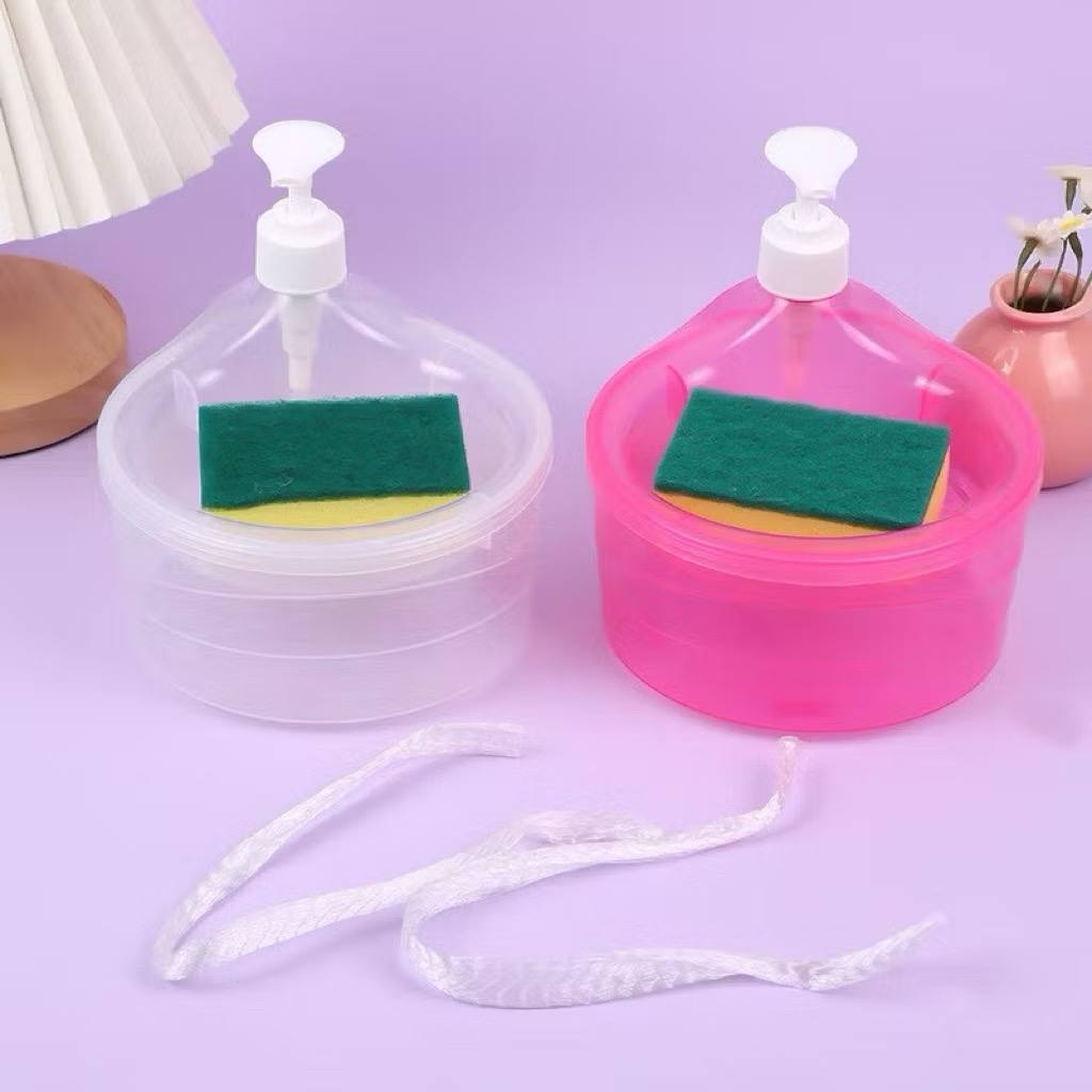 Hộp Đựng Xà Phòng Rửa Chén Tiện Lợi Kèm Miếng Bọt Biển – 17cm x 10cm Sạch Nhanh Gọn